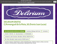 Tablet Screenshot of deliriumerotic.com
